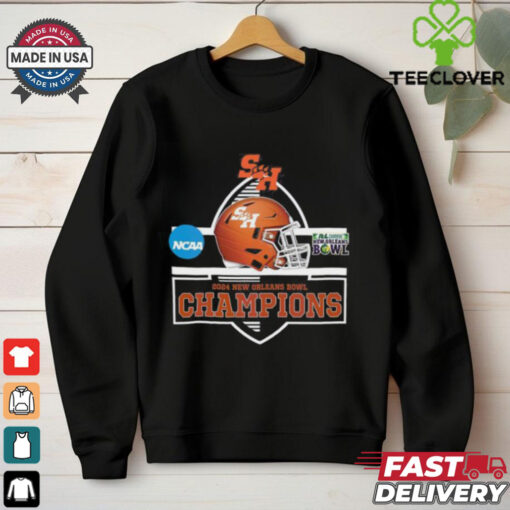 Sam Houston Bearkats Football Defeated Georgia Southern Eagles Football Matchup To Win The 2024 New Orleans Bowl Champions NCAA D Hoodie T Shirt