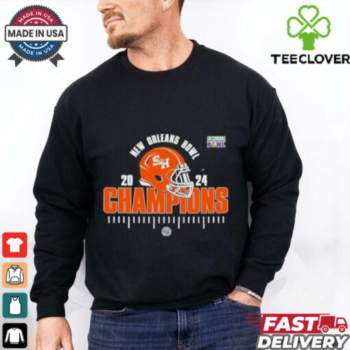 Sam Houston Bearkats Football Is 2024 New Orleans Bowl Champions NCAA Football 2D  shirt