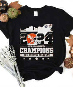 Sam Houston Bearkats New Orleans Bowl Champions 2024 Hoodie T Shirt