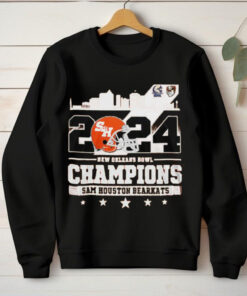 Sam Houston Bearkats New Orleans Bowl Champions 2024 Hoodie T Shirt