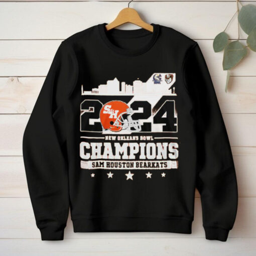 Sam Houston Bearkats New Orleans Bowl Champions 2024 Hoodie T Shirt