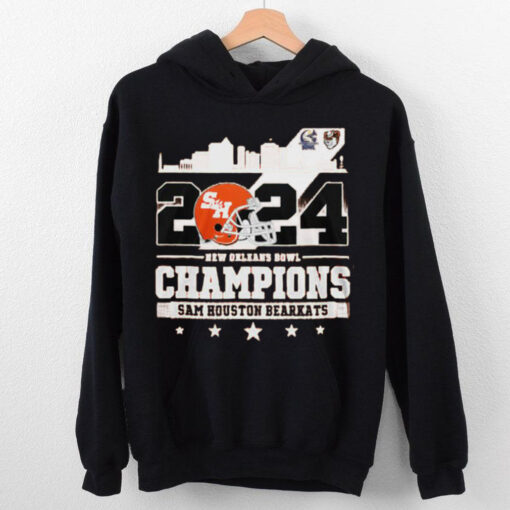 Sam Houston Bearkats New Orleans Bowl Champions 2024 Hoodie T Shirt