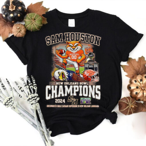 Sam Houston Bearkats New Orleans Bowl Champions 2024 T Shirt
