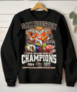 Sam Houston Bearkats New Orleans Bowl Champions 2024 T Shirt