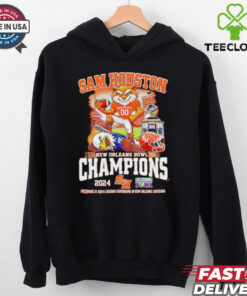 Sam Houston Bearkats beat Georgia Southern Eagles New Orleans Bowl Champions 2024 mascot shirt