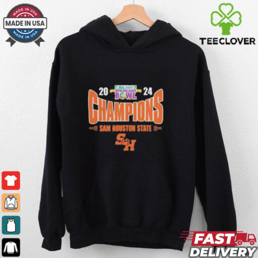 Sam Houston State Bearkats 2024 New Orleans Bowl  NCAA Division Championship Hoodie T Shirt