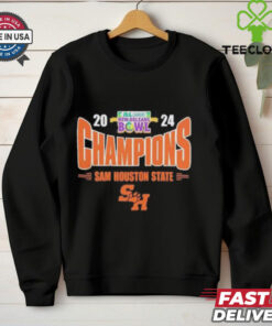 Sam Houston State Bearkats 2024 New Orleans Bowl NCAA Division Championship Hoodie T Shirt