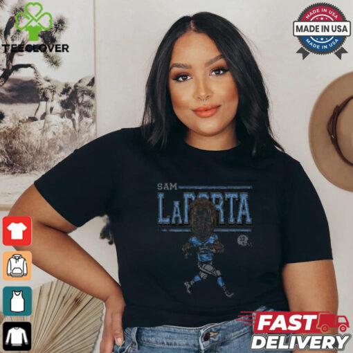 Sam LaPorta Detroit Cartoon T Shirt