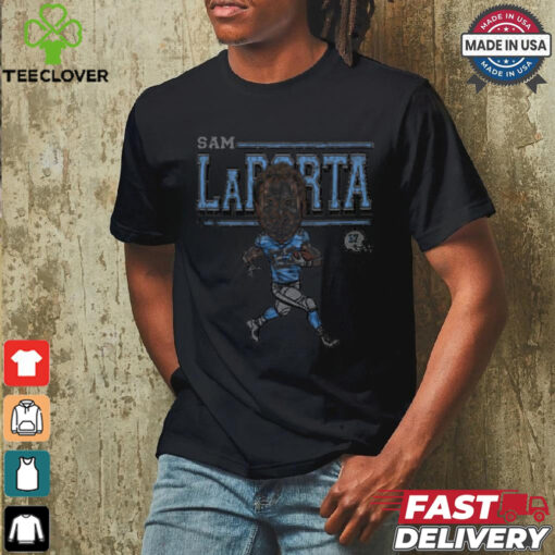 Sam LaPorta Detroit Cartoon T Shirt