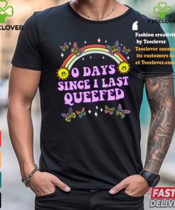 Sam Ramsdell Wearing O Days Since Last Queefed Tee Shirt