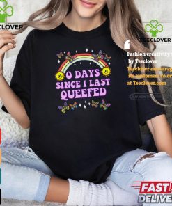 Sam Ramsdell Wearing O Days Since Last Queefed Tee Shirt