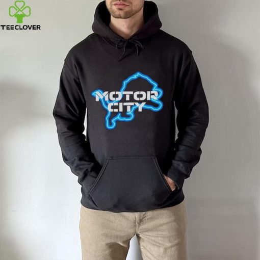 Sam Richardson wearing Detroit Lions Motor City hoodie, sweater, longsleeve, shirt v-neck, t-shirt