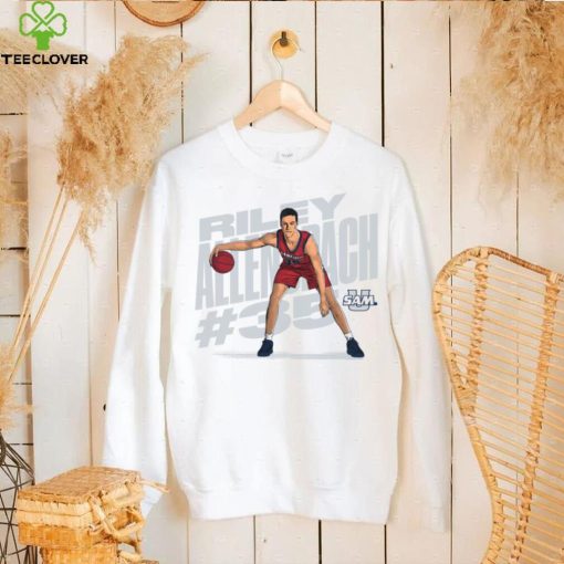 Samford NCAA Men’s Basketball Riley Allenspach 2023 2024 Post Season Shirt