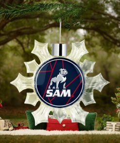 Samford University Snowflake Christmas Tree Ornament Decoration for Tree Party Home Holiday Decor (Samford University 3)