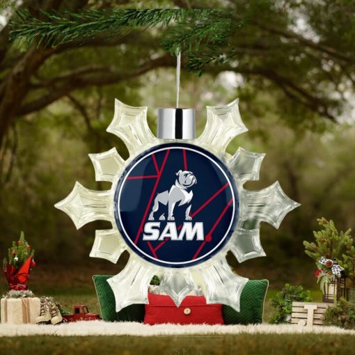 Samford University Snowflake Christmas Tree Ornament Decoration for Tree Party Home Holiday Decor (Samford University 3)