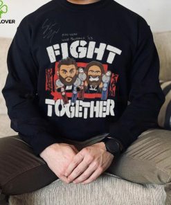 Sami Zayn Autographed & Inscribed Fight Together Match Worn T Shirt