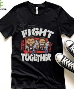 Sami Zayn Autographed & Inscribed Fight Together Match Worn T Shirt