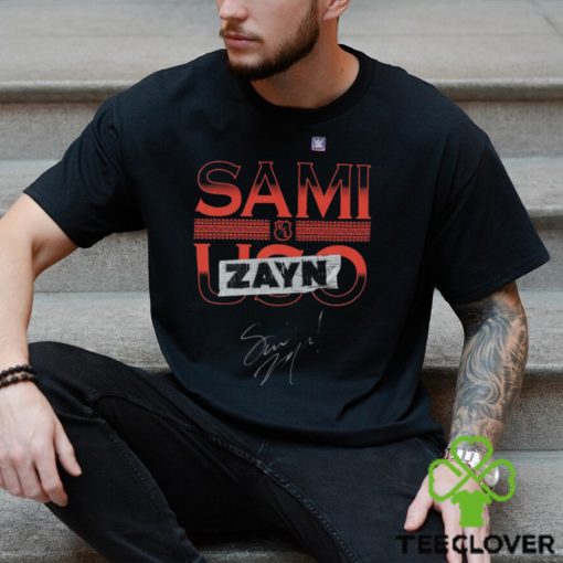 Sami Zayn WWE Autographed Honorary Uce T Shirt