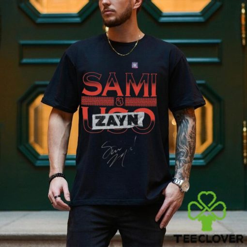 Sami Zayn WWE Autographed Honorary Uce T Shirt
