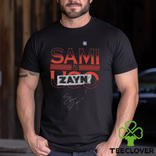 Sami Zayn WWE Autographed Honorary Uce T Shirt