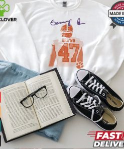 Sammy Brown Clemson Tigers Spotlight Signature t shirt