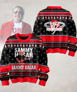 Sammy Hagar Van Hagar Christmas Ugly Sweater