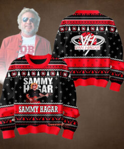 Sammy Hagar Van Hagar Christmas Ugly Sweater