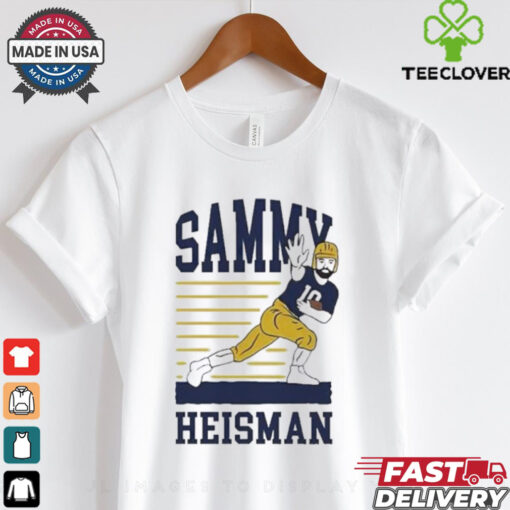 Sammy Heisman Sam Hartman Notre Dame Football shirt
