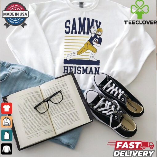 Sammy Heisman Sam Hartman Notre Dame Football shirt