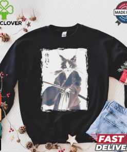 Samurai Cat Japanese shirt