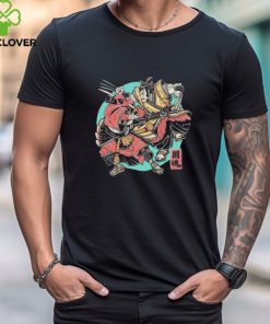 Samurai Deadpool And Wolverine Fighting Spirit Shirt