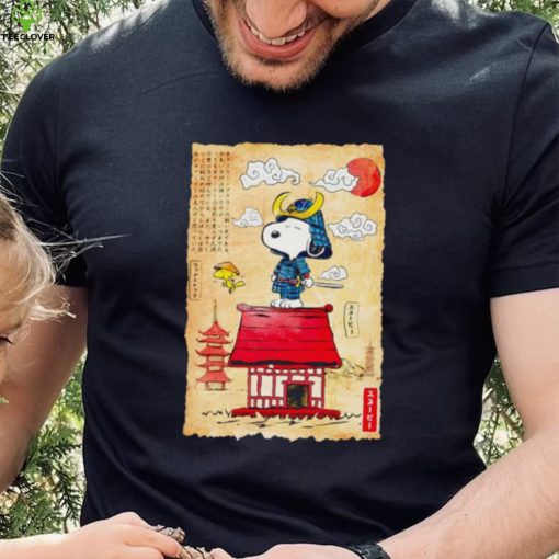 Samurai Snoopy dog shirt