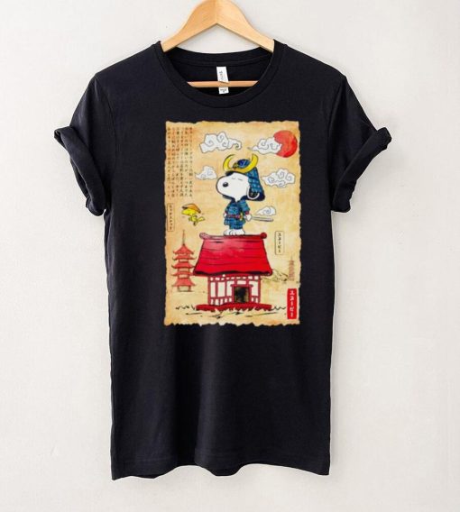 Samurai Snoopy dog shirt