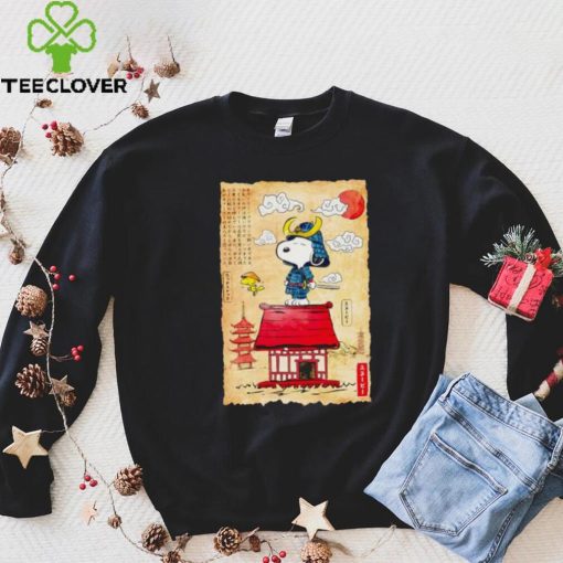 Samurai Snoopy dog shirt