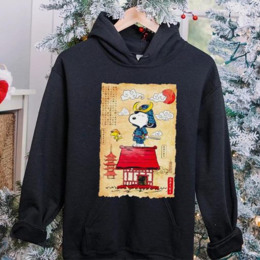 Samurai Snoopy dog shirt