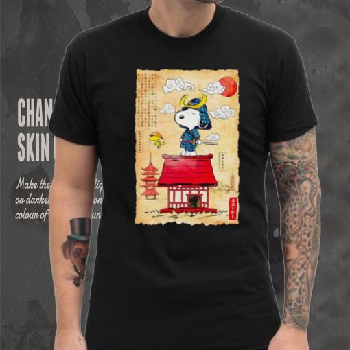 Samurai Snoopy dog shirt