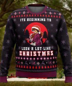 Samurai X Its Beginning To Look a Lot Like Christmas Ugly Christmas Sweater