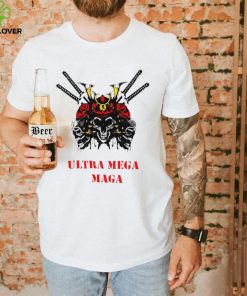 Samurai skull Ultra Mega Maga logo shirt