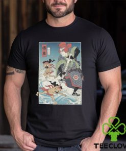 Samurai vs Demon Covid Ukiyo e Unisex T Shirt