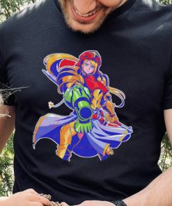 Samus Aran from Metroid Full Armor Hunter shirt