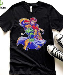 Samus Aran from Metroid Full Armor Hunter shirt