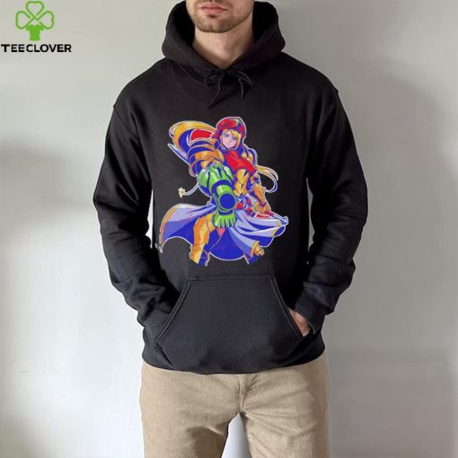 Samus Aran from Metroid Full Armor Hunter shirt
