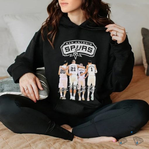 San Antonio Spurs All Star Squad Fan Go Together Signatures hoodie, sweater, longsleeve, shirt v-neck, t-shirt