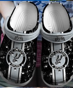 San Antonio Spurs Basketball Comfortable Clogs Shoes Crocs