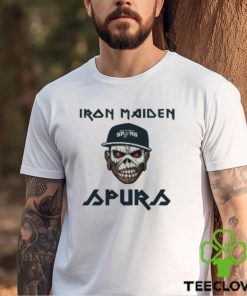 San Antonio Spurs Iron Maiden Rock Band T Shirt