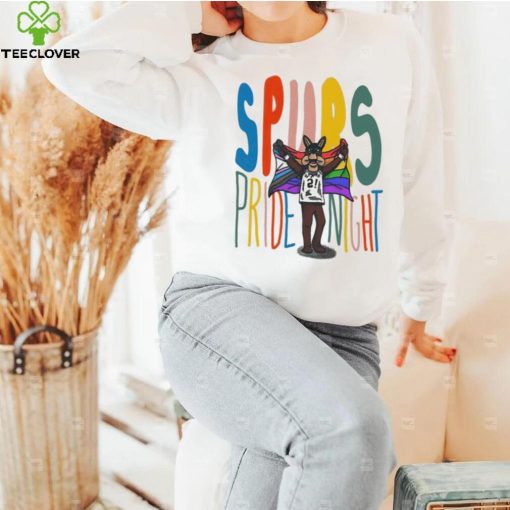 San Antonio Spurs Mascot Spurs Pride Night Shirt