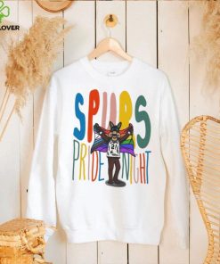 San Antonio Spurs Mascot Spurs Pride Night Shirt