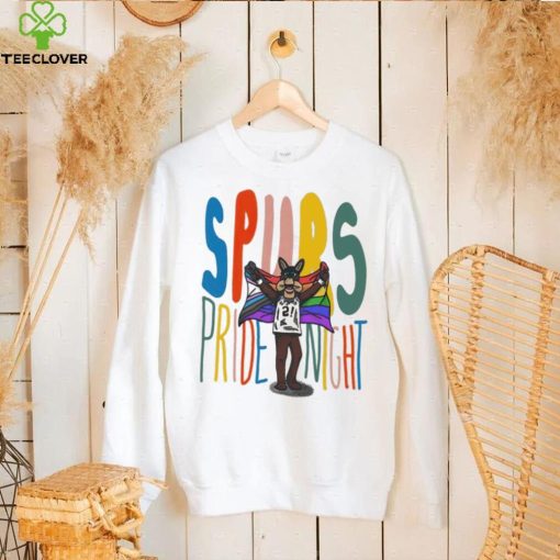 San Antonio Spurs Mascot Spurs Pride Night Shirt