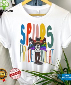 San Antonio Spurs Mascot Spurs Pride Night Shirt