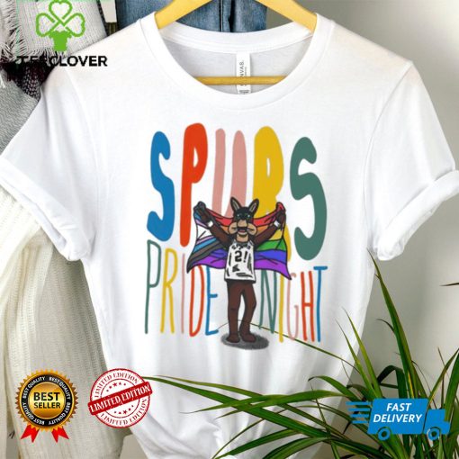 San Antonio Spurs Mascot Spurs Pride Night Shirt